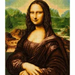 Mona Lisa cross stitch